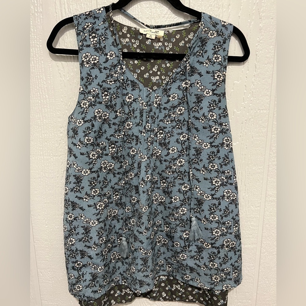 Simply Noelle size xs 4/6 floral boho tank